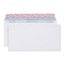 ELCO Proclima Enveloppe C5/6 Optifix, autocollante, sans fenêtre, papier 100 g/m², blanc, 229 x 114 mm, Ange Bleu, 500 pièces