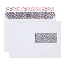 Elco Security Briefumschläge, DIN C5, m. Fenster rechts, 100 g/m², 500 St.