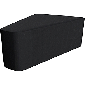 Elemento triangular Wall In, negro