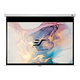 Elite Screens Manual Series M100XWH-E24 HDTV format - Leinwand - Deckenmontage möglich, geeignet für Wandmontage - 254 cm (100") - 16:9 - MaxWhite