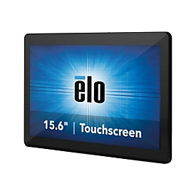 Elo Touch Solutions Elo I-Series 2.0 - All-in-One (Komplettlösung) - Core i3 8100T / 3.1 GHz - RAM 8 GB - SSD 128 GB - UHD Graphics 630 - 1GbE - WLAN: 802.11a/b/g/n/ac, Bluetooth 5.0 - kein Betriebssystem - Monitor: LED 39.6 cm (15.6")