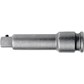 Embout pour visseuse électrique 520, embout à 4 pans, 1/2 pouce, longueur 75 mm, ASW