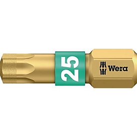 Embout Wera 867/1 BDC, profil en étoile, T 20, longueur 25 mm, 10 pièces