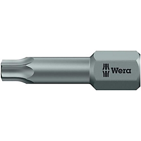 Embout Wera 867/1 TZ, profil en étoile, T 10, longueur 25 mm, 10 pièces