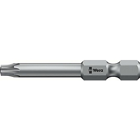 Embout Wera 867/4 Z, profil en étoile, T 6, longueur 50 mm, 10 pièces