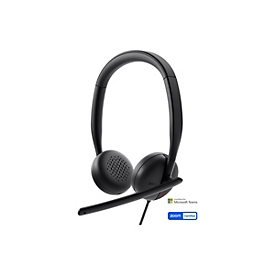 EMC Dell HE324 - Ohrpolster für Headset - Apollo Schwarz (Packung mit 2)