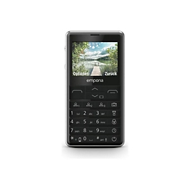 emporiaPRIME LTE - 4G Feature Phone - RAM 64 MB / Interner Speicher 128 MB - microSD slot - LCD-Anzeige - 320 x 240 Pixel