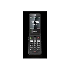 emporiaSIMPLICITYglam - Feature Phone - RAM 32 MB / Interner Speicher 64 MB - 320 x 240 Pixel - Schwarz