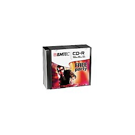 EMTEC Classic - 10 x CD-R - 700 MB (80 Min) 52x - Slim Jewel Case