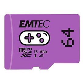 EMTEC Gaming - Flash-Speicherkarte - 64 GB - microSDXC UHS-I