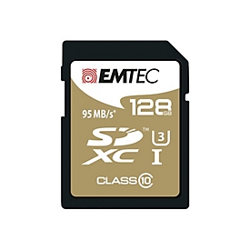 EMTEC SpeedIN' - Flash-Speicherkarte - 128 GB - SDXC UHS-I