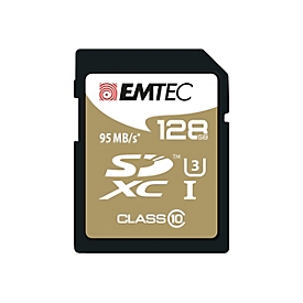 EMTEC SpeedIN' - Flash-Speicherkarte - 128 GB - SDXC UHS-I