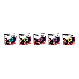 EMTEC Vinyl Look - CD-R x 10 - 700 MB - Speichermedium