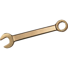 Endres Tools ringmoersleutel, SW 10 mm, lengte 155 mm, aluminium-multicomponentbrons, vonkvrij, zeshoek; twaalfhoek