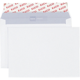 Enveloppes, enveloppes à soufflet et enveloppes expansibles classic ELCO, C6, 100 g, 500 p. sans fenêtre