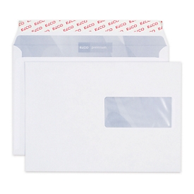Enveloppes, enveloppes à soufflet et enveloppes expansibles Office ELCO, C5, avec fenêtre à droite, 100 g/m², 25 p.