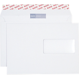 Enveloppes, enveloppes à soufflet et enveloppes expansibles power ELCO C5, 500 p., avec fenêtre à droite
