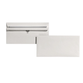 Enveloppes recyclées, 110 x 220 mm (DL), 75 g/m², autocollant, sans fenêtre,1000 pièces
