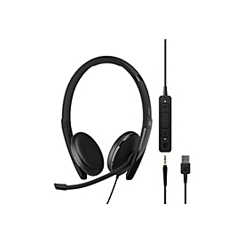 EPOS ADAPT 165T USB II - ADAPT 100 Series - Headset - On-Ear - kabelgebunden - 3,5 mm Stecker, USB-A