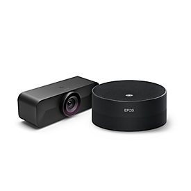EPOS EXPAND - Kit für Videokonferenzen (Vision 1M Kamera, Capture 5 Lautsprecher) - Zertifiziert für Microsoft Teams, Unify Certified, Zoom Certified - Schwarz