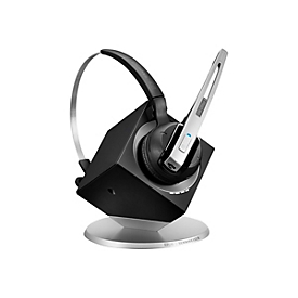 EPOS IMPACT DW Office ML - Headset - konvertierbar - DECT CAT-iq - kabellos - Schwarz, Silber
