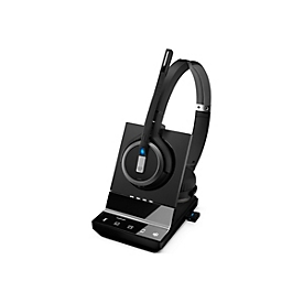 EPOS IMPACT SDW 5066T - Headset-System - On-Ear - DECT - kabellos, kabelgebunden - Schwarz