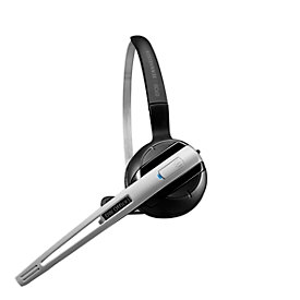 EPOS|Sennheiser DECT Headset DW Office ML, kabellos, monaural, UC-optimiert, Skype