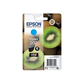 Epson 202 - 4.1 ml - Cyan - original - Blisterverpackung