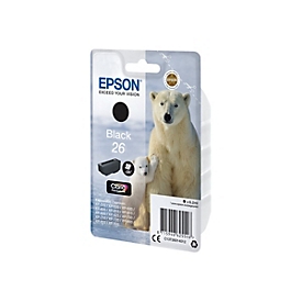 Epson 26 - 6.2 ml - Schwarz - Original - Tintenpatrone