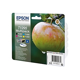 Epson Apple Multipack "Pomme" (T1295) - Encre DURABrite Ultra N - C - M - J - 11,2 ml - 7 ml - 1 pièce(s) - Multi pack