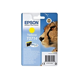 Epson Cartouche "Guépard" - Encre DURABrite Ultra J - Rendement standard - Jaune - Encre à pigments - 5,5 ml - 1 pièce(s)
