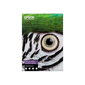 Epson Fine Art II - Baumwolle - strukturiert matt - 515 Mikron - Natural White - A2 (420 x 594 mm)