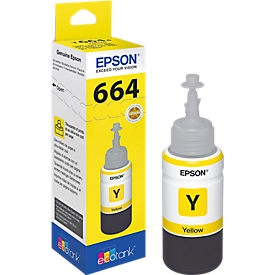 Epson inktfles T6644 geel