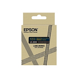 Epson LabelWorks LK-4HKK - Seidig - gold auf marineblau - Rolle (1,2 cm x 5 m)