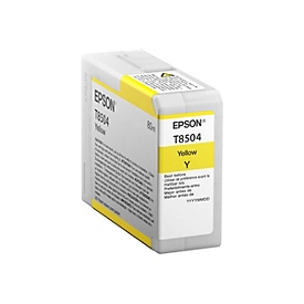 Epson T8504 - 80 ml - Gelb - original - Tintenpatrone