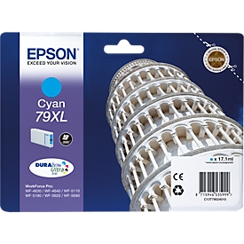 Epson Tintenpatrone C13T79024010 XL, cyan, original