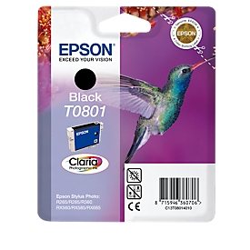 Epson Tintenpatrone T08014011 schwarz, original