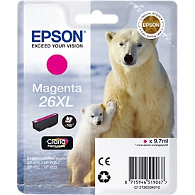 Epson Tintenpatrone T2633XL magenta, original