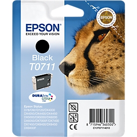 EPSON Tintenpatrone TO 7114011, schwarz, original