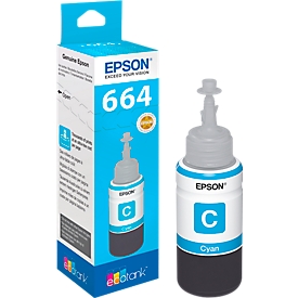 Epson Tintentank T6642 cyan, original