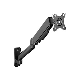equip - Befestigungskit (Montagearm) - für LCD-Display - Kunststoff, stainless steel, Aluminium - Schwarz - Bildschirmgröße: 43.2-81.3 cm (17"-32")
