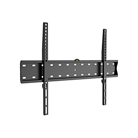 Equip Halterung - für Curved Panel/Flat Panel - fixed, slim - stainless steel - Schwarz (37"-75")