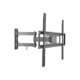 Equip Halterung - Voll beweglich - für LCD-Display / Curved LCD-Display - stainless steel - Schwarz - Bildschirmgröße: 94-177.8 cm (37"-70")