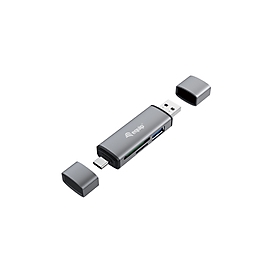 Equip Kartenleser mit Usb 3.0-Hub - Otg - MicroSD TransFlash - MicroSDHC - SD - SDHC - Card-Reader - High Capacity SD (MicroSDHC)