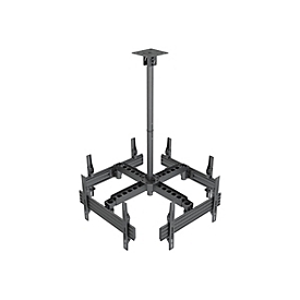 Equip Pro - Klammer - Kunststoff, Aluminium, Stahl - Schwarz - Bildschirmgröße: 81.3-165.1 cm (32"-65")