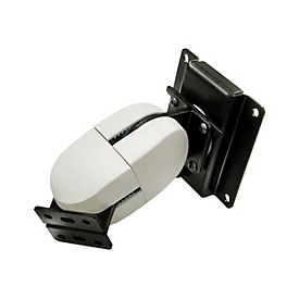 Ergotron 100 Series - Befestigungskit (doppelter Pivot) - für Flachbildschirm - Grau, Schwarz - Bildschirmgröße: bis zu 81,3 cm (bis zu 32 Zoll)