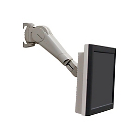Ergotron 400 Series - Befestigungskit (Gelenkarm, Basis, VESA Adapterplatte) - für LCD-Display - Grau - Bildschirmgröße: bis zu 81,3 cm (bis zu 32 Zoll)