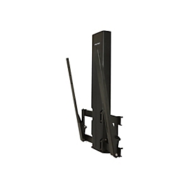 Ergotron Glide Wall Mount - HD - 18 kg - 76,2 cm (30") - 152,4 cm (60") - 400 x 400 mm - Réglage de la hauteur - Noir