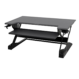Ergotron WorkFit-TL sit-stand desk, for 1 monitor up to 30", height adjustable, W 950 x D 640 mm, black