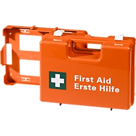 Erste Hilfe-Koffer SAN Pro Safe Kinder orange mit Füllung nach DIN 13157  plus branchenspezifischer Zusatzausstattung kaufen